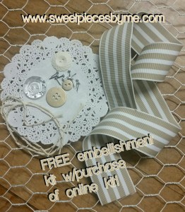 www.sweetpiecesbyme.com FREE Embellishments!