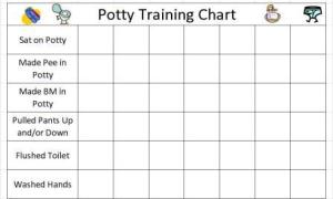 potty chart